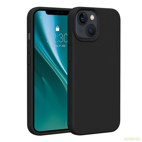 Nakładka Etteri Silicone Case do iPhone 13 6,1" czarna