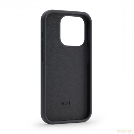 Nakładka Etteri Silicone Case do iPhone 13 6,1" czarna