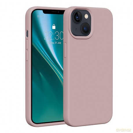 Nakładka Etteri Silicone Case do iPhone 13 6,1" jasnoróżowa