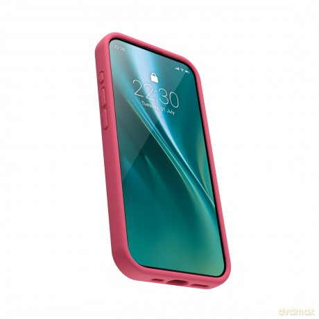 Nakładka Etteri Silicone Case do iPhone 13 6,1" malinowa