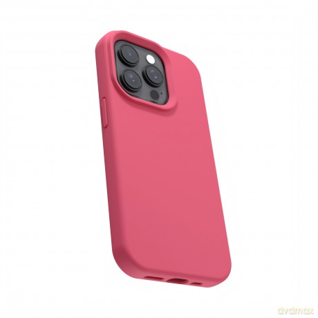 Nakładka Etteri Silicone Case do iPhone 14 6,1" malinowa
