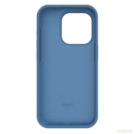 Nakładka Etteri Silicone Case do iPhone 15 6,1" ciemnoniebieska