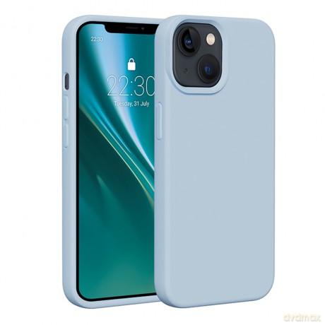Nakładka Etteri Silicone Case do iPhone 15 6,1" jasnoniebieska