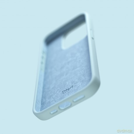 Nakładka Etteri Silicone Case do iPhone 15 6,1" jasnoniebieska