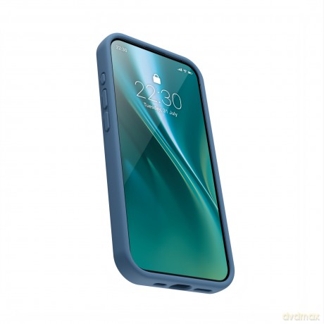 Nakładka Etteri Silicone Case do iPhone 15 Pro Max 6,7" ciemnoniebieska