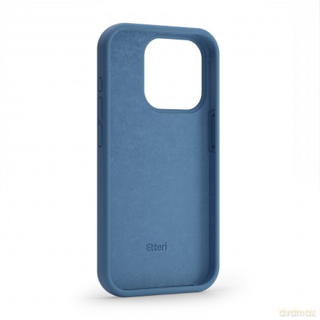 Nakładka Etteri Silicone Case do Samsung Galaxy A14 ciemnoniebieska