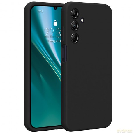 Nakładka Etteri Silicone Case do Samsung Galaxy A25 5G (global) czarna