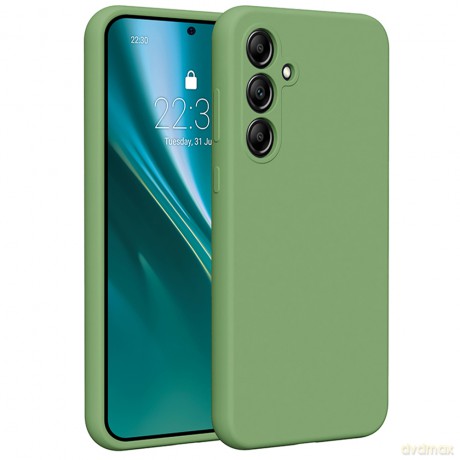 Nakładka Etteri Silicone Case do Samsung Galaxy A35 5G jasnozielona