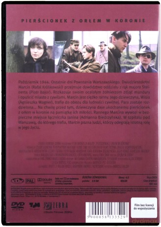 Pierścionek z Orłem w koronie [DVD]