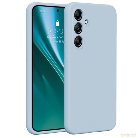 Nakładka Etteri Silicone Case do Samsung Galaxy A55 5G jasnoniebieska