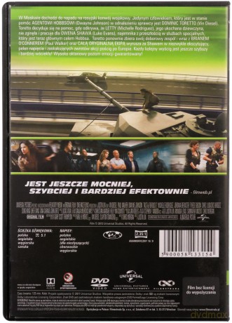 Szybcy i wściekli 6 [DVD]