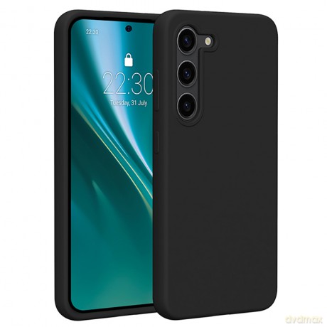 Nakładka Etteri Silicone Case do Samsung Galaxy S23 czarna