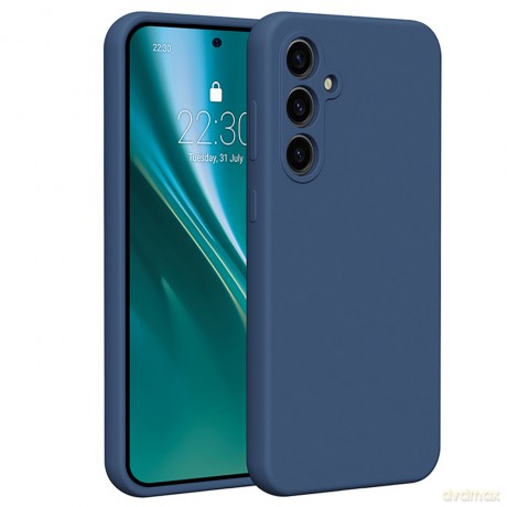 Nakładka Etteri Silicone Case do Samsung Galaxy S23 FE ciemnoniebieska
