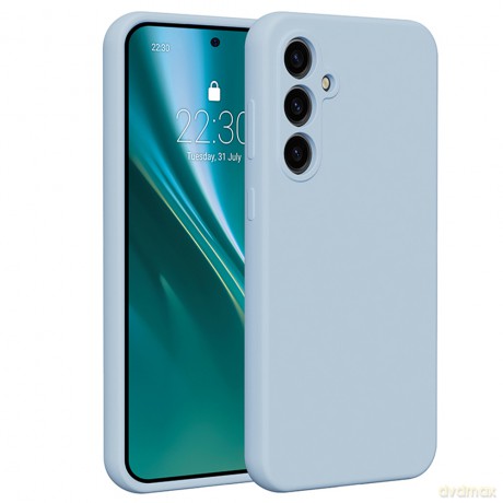 Nakładka Etteri Silicone Case do Samsung Galaxy S23 FE jasnoniebieska