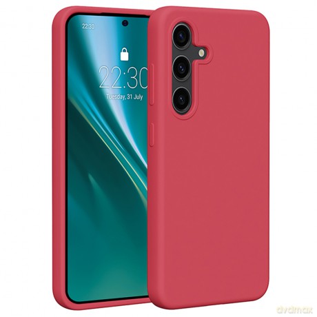 Nakładka Etteri Silicone Case do Samsung Galaxy S24 malinowa