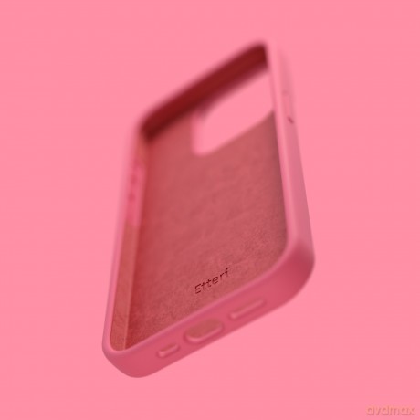 Nakładka Etteri Silicone Case do Samsung Galaxy S24 malinowa