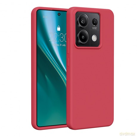 Nakładka Etteri Silicone Case do Xiaomi Redmi Note 13 Pro 5G malinowa