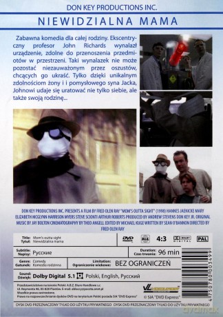Niewidzialna mama [DVD]