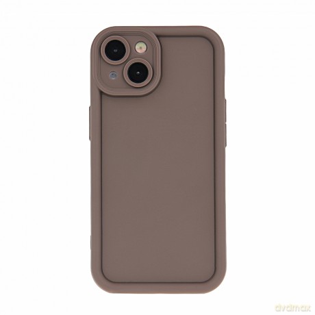 Nakładka Rim TPU do iPhone 12 Pro 6,1" brązowa