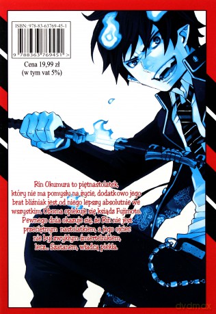 Ao No Exorcist (Tom 1) - Kazue Katou [KOMIKS]