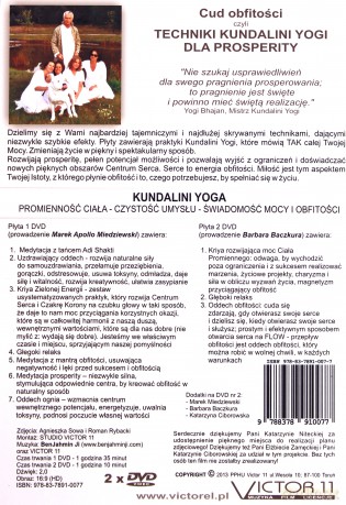 Cud Obfitości - Techniki Kundalini Yogi Dla Prosperity [2DVD]