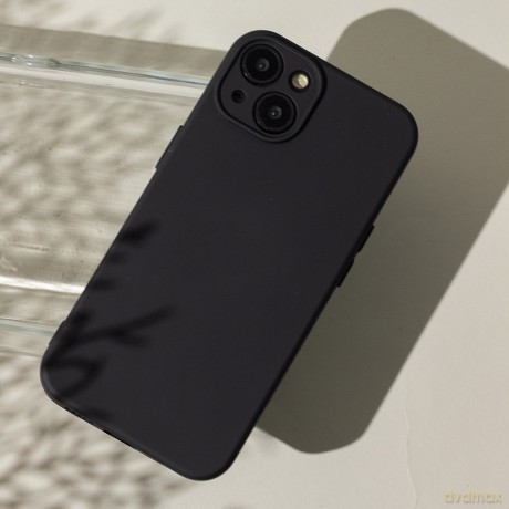 Nakładka Silicon do iPhone 16 6,1" czarna