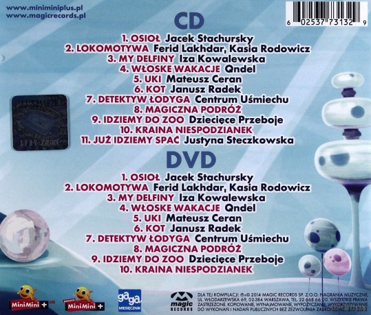 Mini Mini Przeboje Rybki Vol.4 [CD]+[DVD]