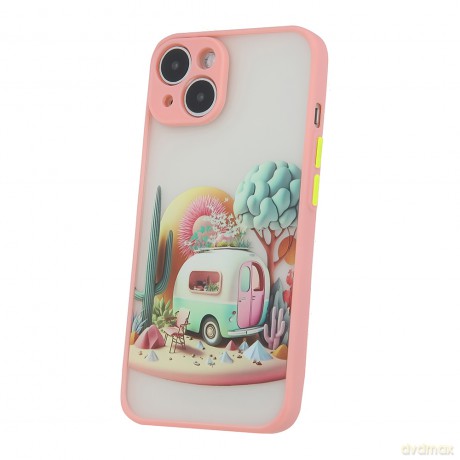 Nakładka Ultra Trendy do iPhone 11 Travel różowa