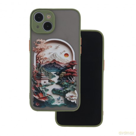 Nakładka Ultra Trendy do iPhone 11 Travel zielona