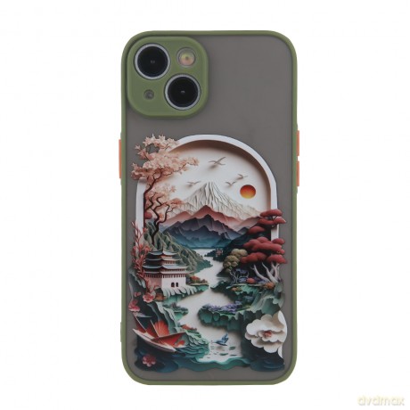 Nakładka Ultra Trendy do iPhone 11 Travel zielona