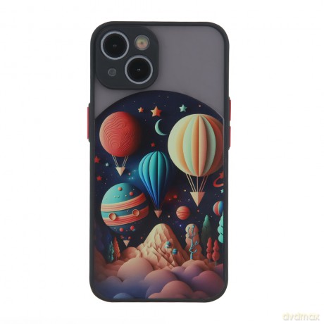 Nakładka Ultra Trendy do iPhone 12 6,1" Travel czarna