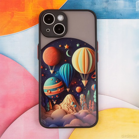 Nakładka Ultra Trendy do iPhone 12 6,1" Travel czarna