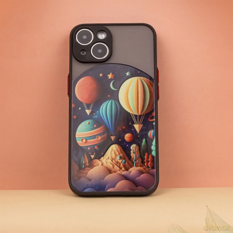 Nakładka Ultra Trendy do iPhone 12 6,1" Travel czarna