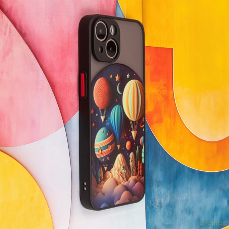 Nakładka Ultra Trendy do iPhone 12 6,1" Travel czarna