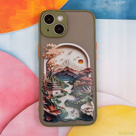 Nakładka Ultra Trendy do iPhone 15 Pro 6,1" Travel zielona