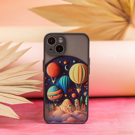 Nakładka Ultra Trendy do iPhone 15 Pro Max 6,7" Travel czarna