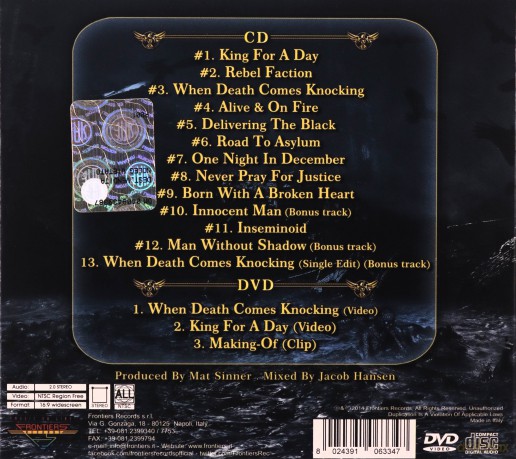 Primal Fear: Delivering The Black Limited Edition digipack [CD]+[DVD]