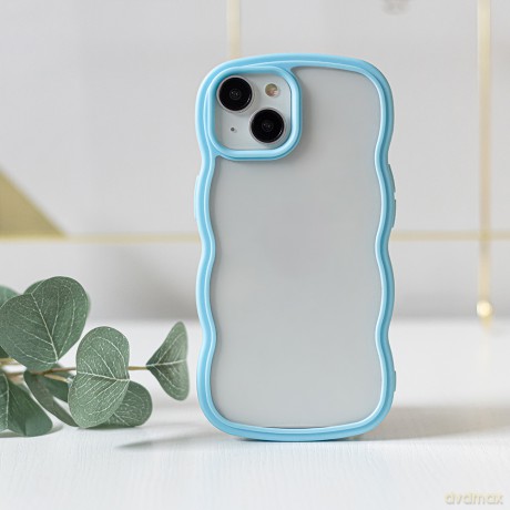 Nakładka Wave do iPhone 13 Pro Max 6,7" niebieska