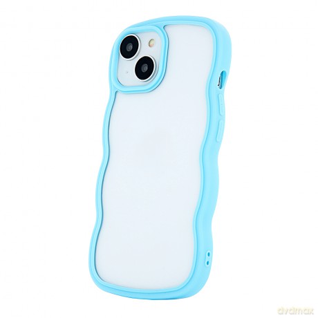 Nakładka Wave do iPhone 15 6,1" niebieska