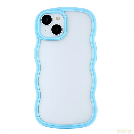 Nakładka Wave do iPhone 15 6,1" niebieska