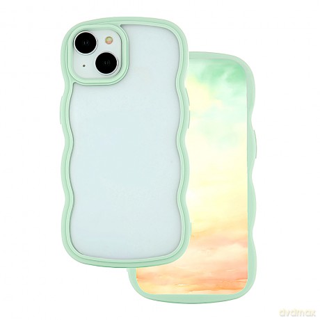 Nakładka Wave do iPhone 15 6,1" zielona