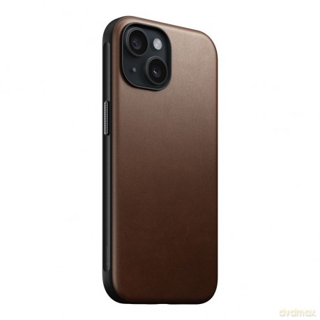Nomad Modern Leather etui do iPhone 15 6,1" brązowe