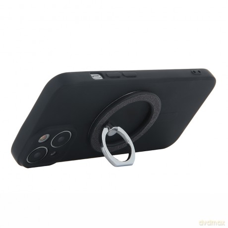 Ring Holder brokat czarny