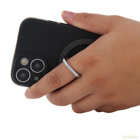 Ring Holder brokat czarny