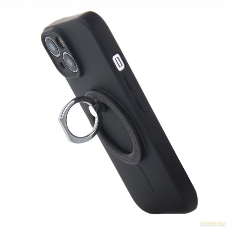Ring Holder brokat czarny