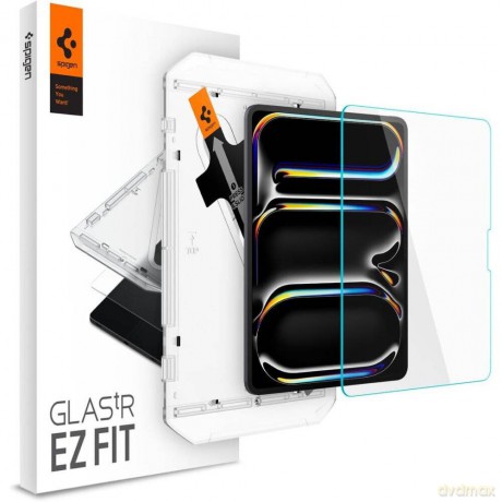 Spigen szkło hartowane Glas.tR "EZ Fit" do iPad Pro 11 5. generacji (2024) matowe przezroczyste