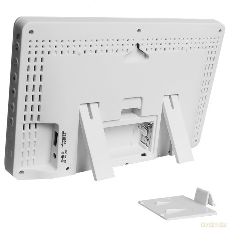 Stacja pogodowa SMART z kolorowym wyświetlaczem Biała TUYA LTC