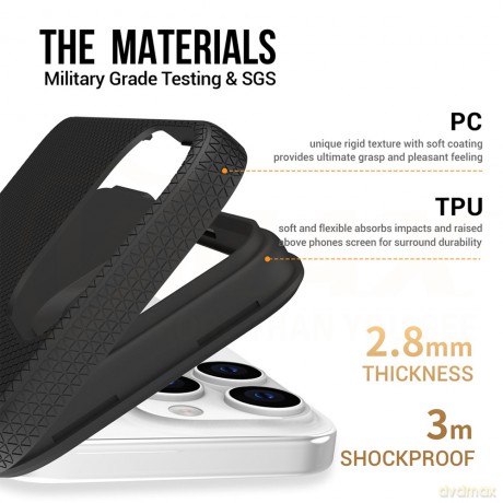 Vmax nakładka Triangle Case do Samsung Galaxy S24 czarna