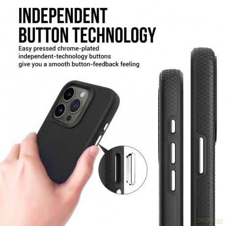 Vmax nakładka Triangle Case do Samsung Galaxy S24 Plus czarna