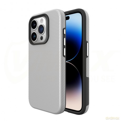 Vmax nakładka Triangle Case do Samsung Galaxy S24 Plus srebrna